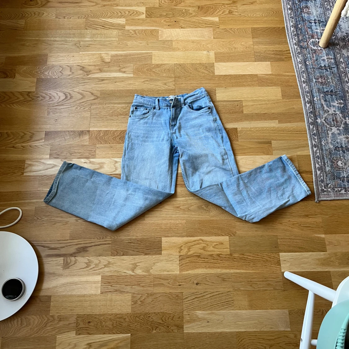 Ljus blåa jeans från Levis 