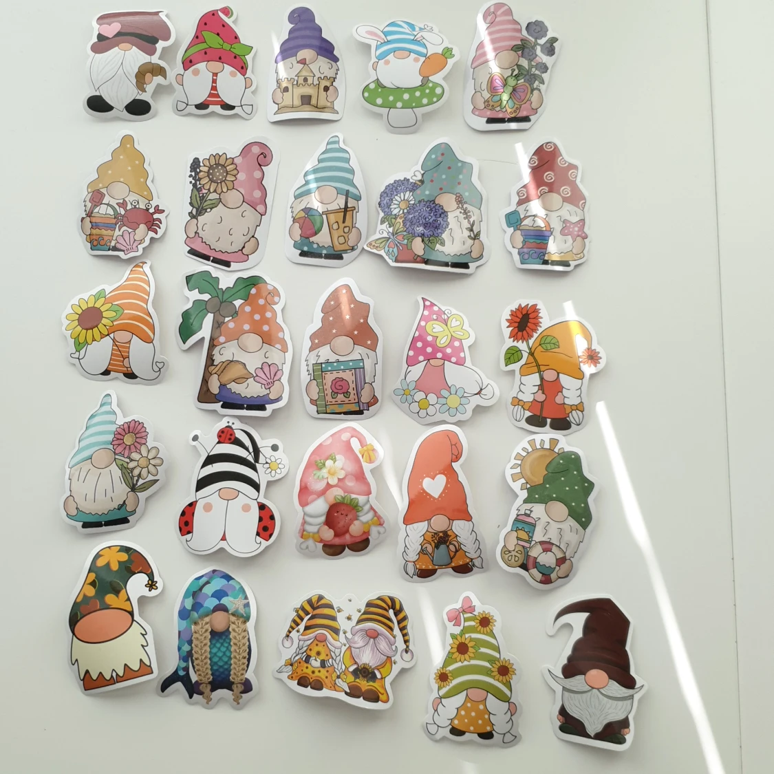 25st Sommar Gnomes klistermärken/stickers  - 1