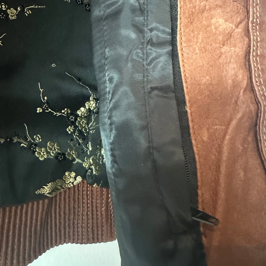 Brun skinnjacka Jofama Marie Serneholt Strl.34  - 4