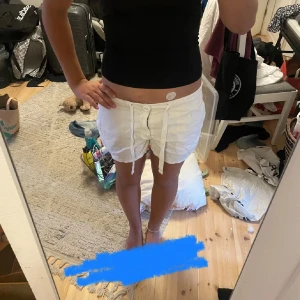 Vita linne shorts - Fina linne shorts 