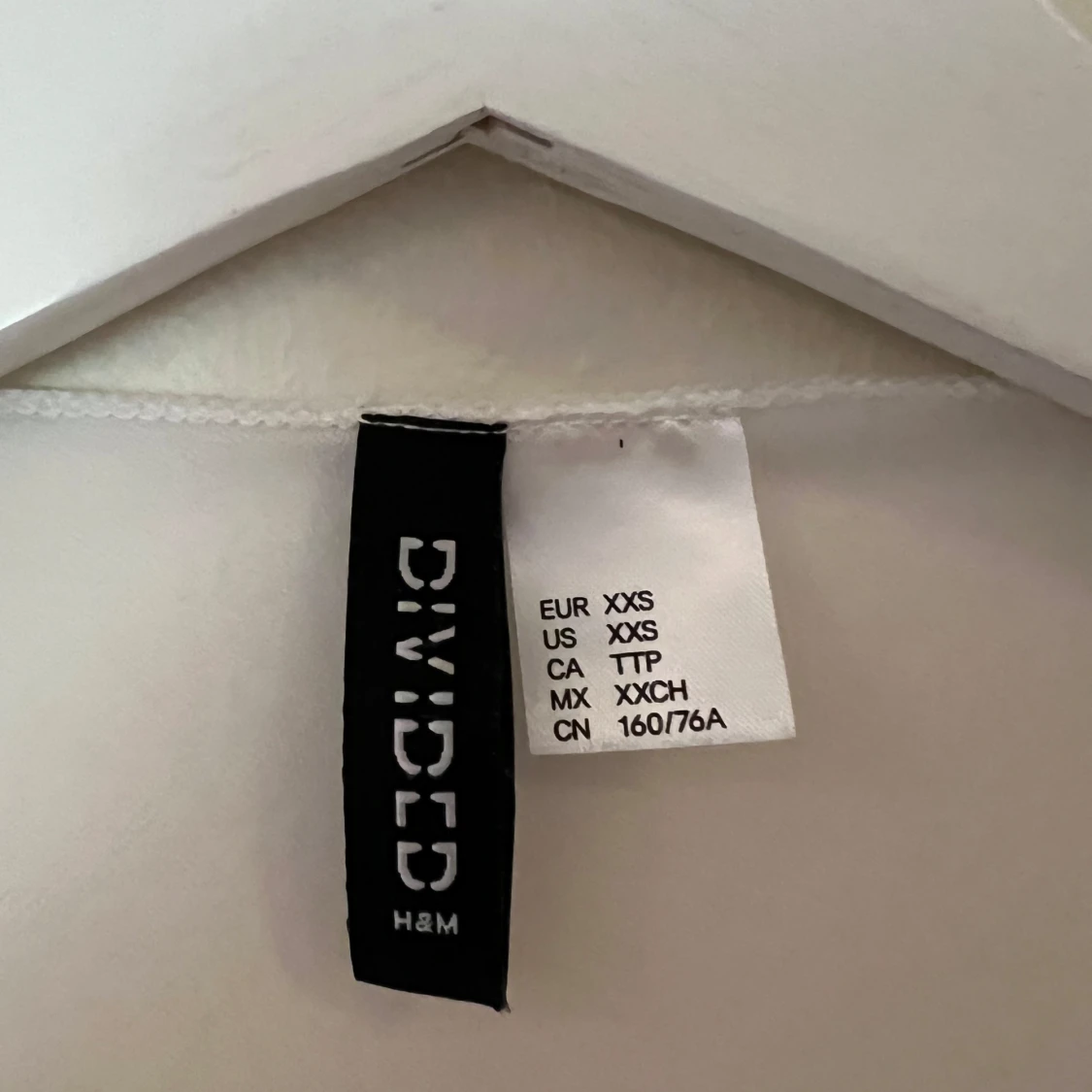 Vit transparent kofta från H&M Divided - 1