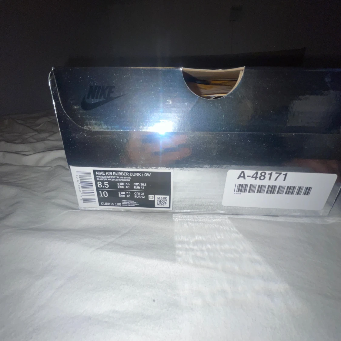 Nike x Off-White. Air rubber dunk. - 4