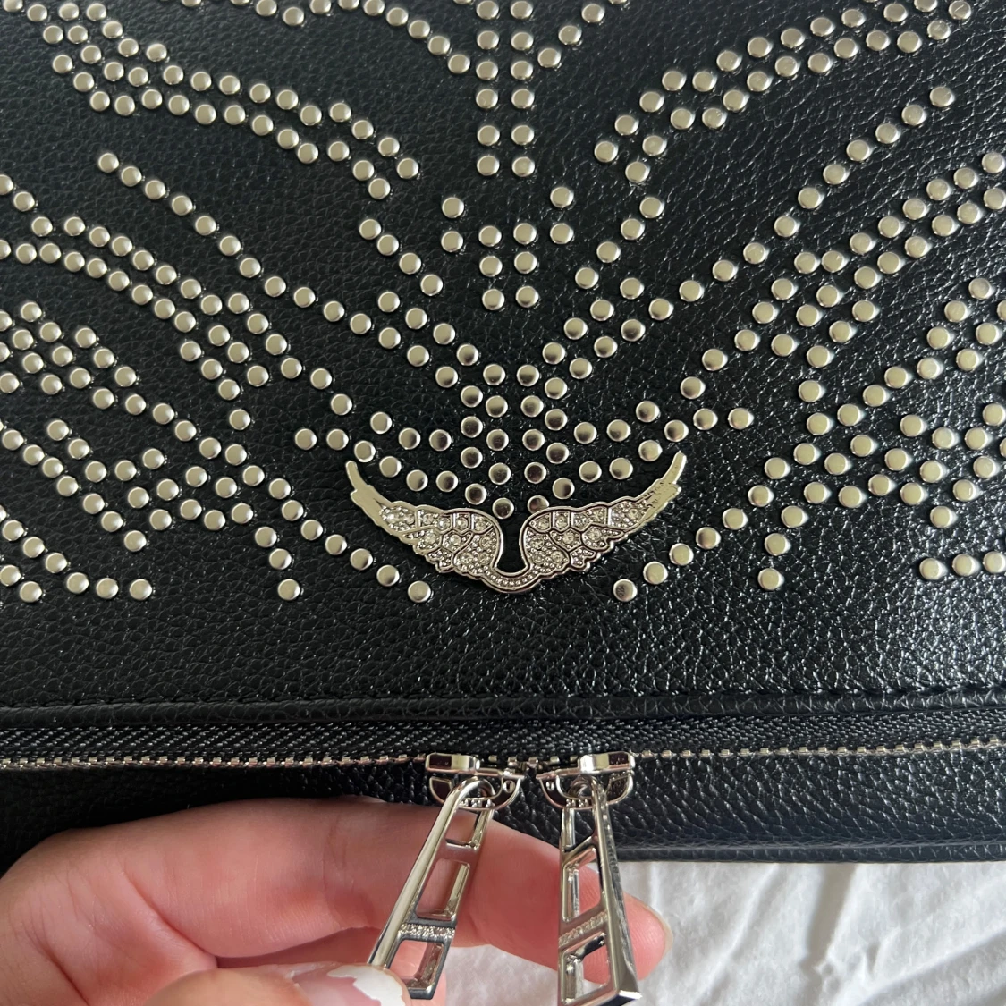 Svart kuvertväska Zadig & Voltaire - 1