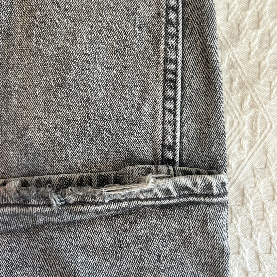 Grå bootcut jeans/Low boot  - 3