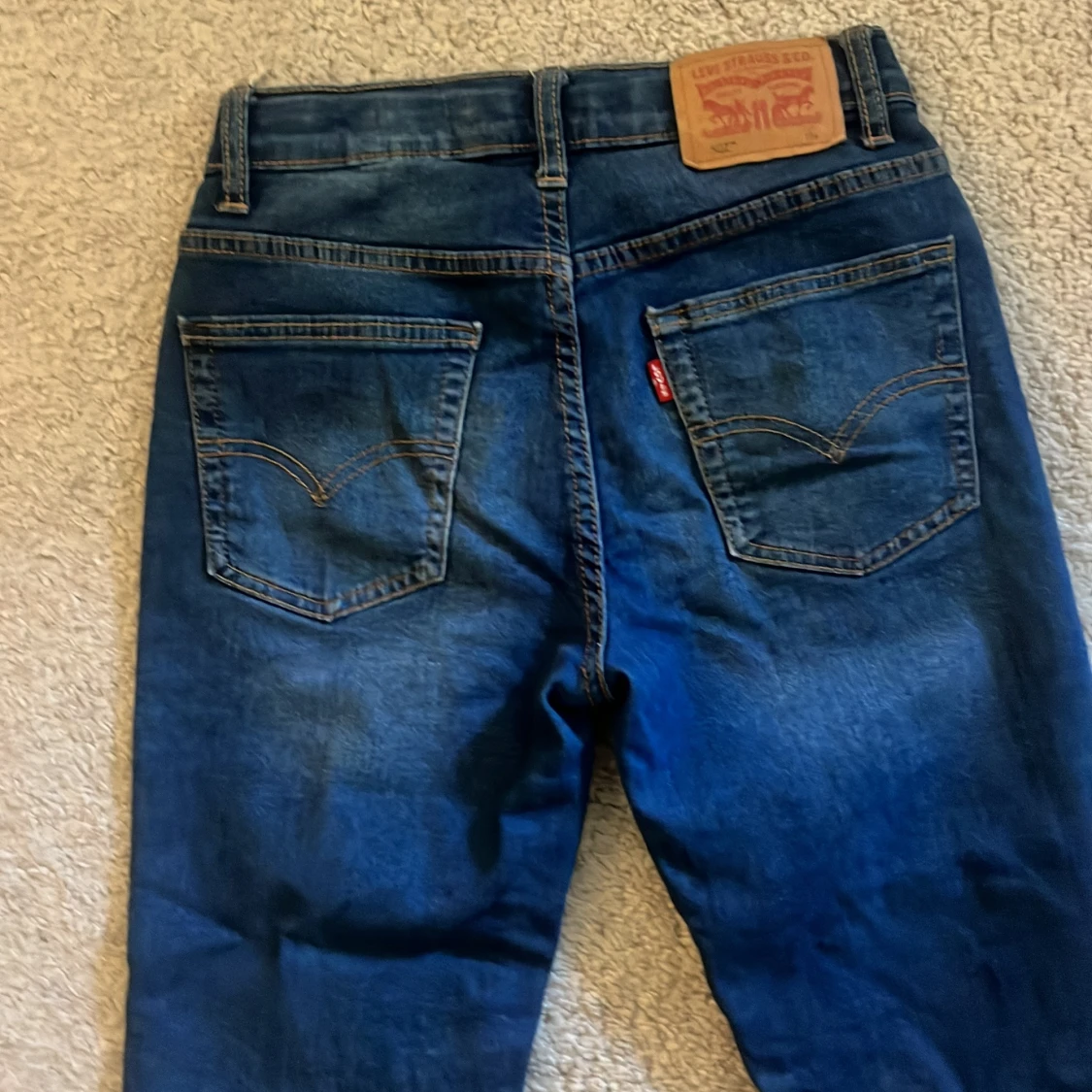 Levi's 502 mörkblå jeans 12A - 1
