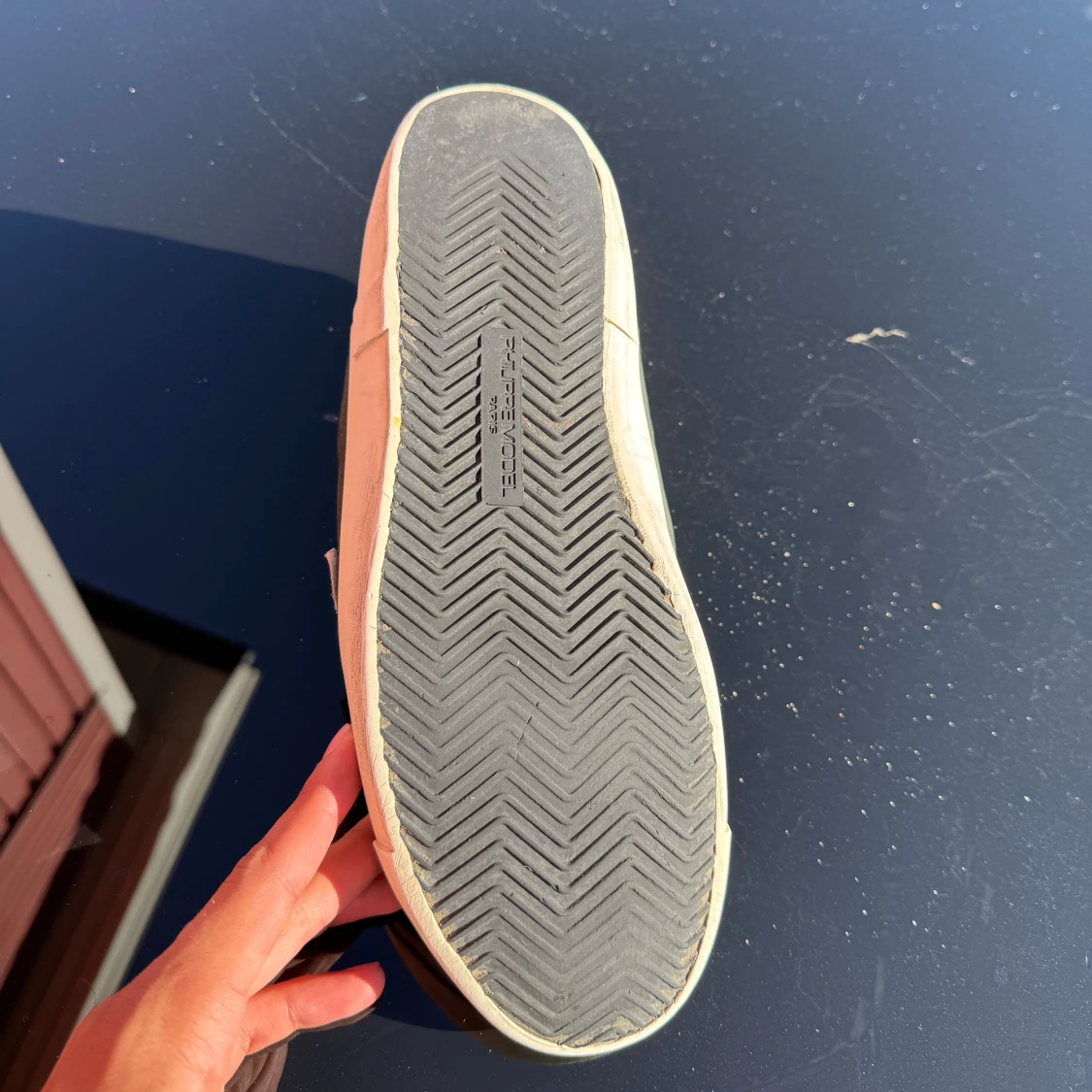 Philippe Model svarta sneakers i skinn - 4