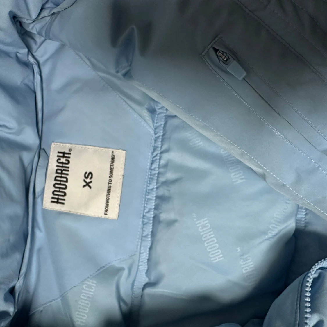 Ljusblå pufferjacka Hoodrich - 2