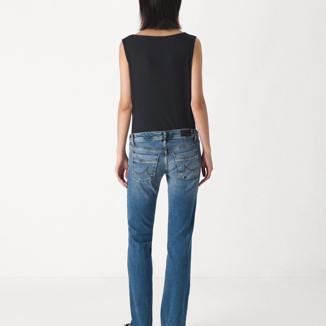 LTB bootcut jeans blå low rise 25/34 - 1