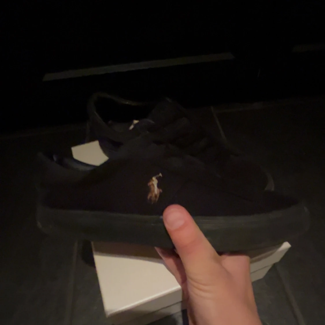 Svarta sneakers från Polo Ralph Lauren - 3