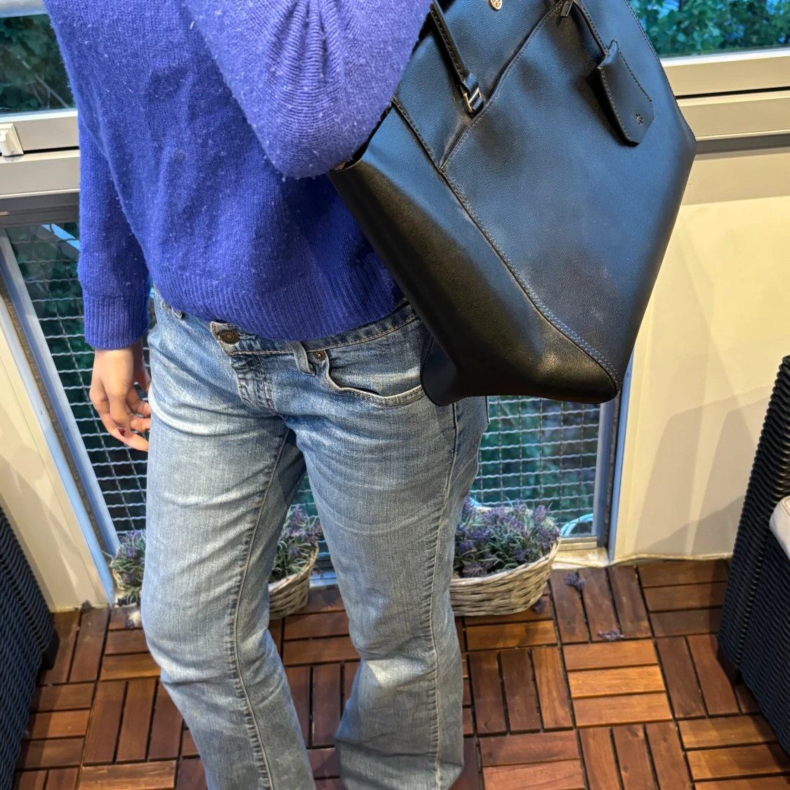 Svart axelväska från Tory Burch - 3