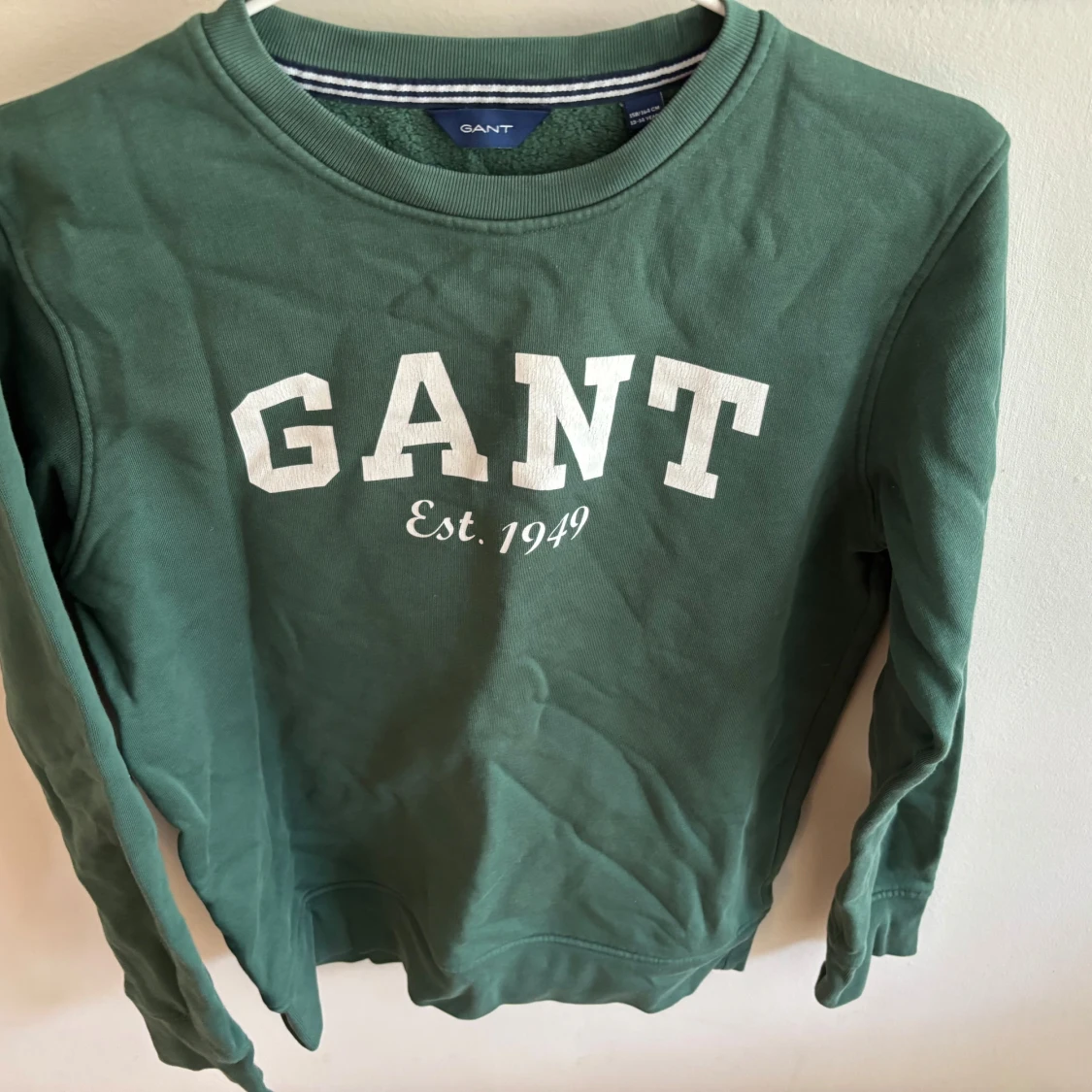 Grön GANT sweatshirt med tryck