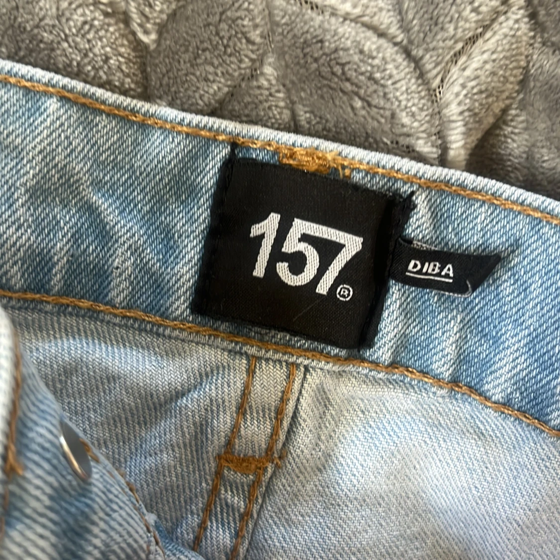 Ljusblå jeansshorts från 157, XS - 2