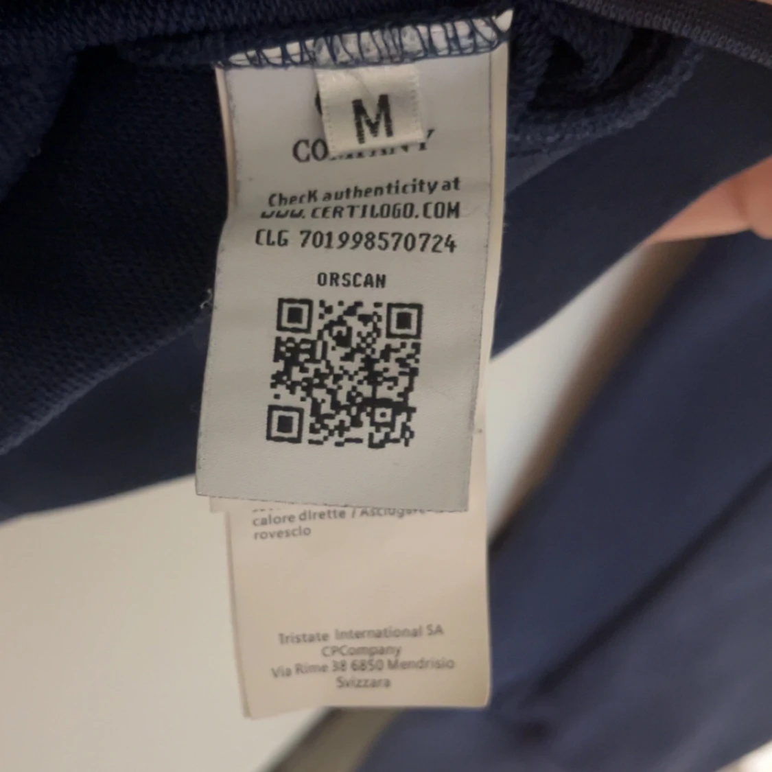 Blå sweatshirt från C.P. Company - 2