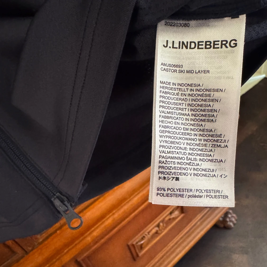 J.Lindeberg sporttröja med dragkedja - 3