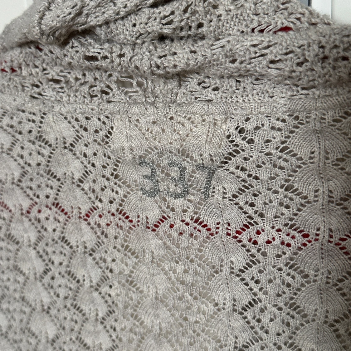 Beige stickad kofta Odd Molly - 4