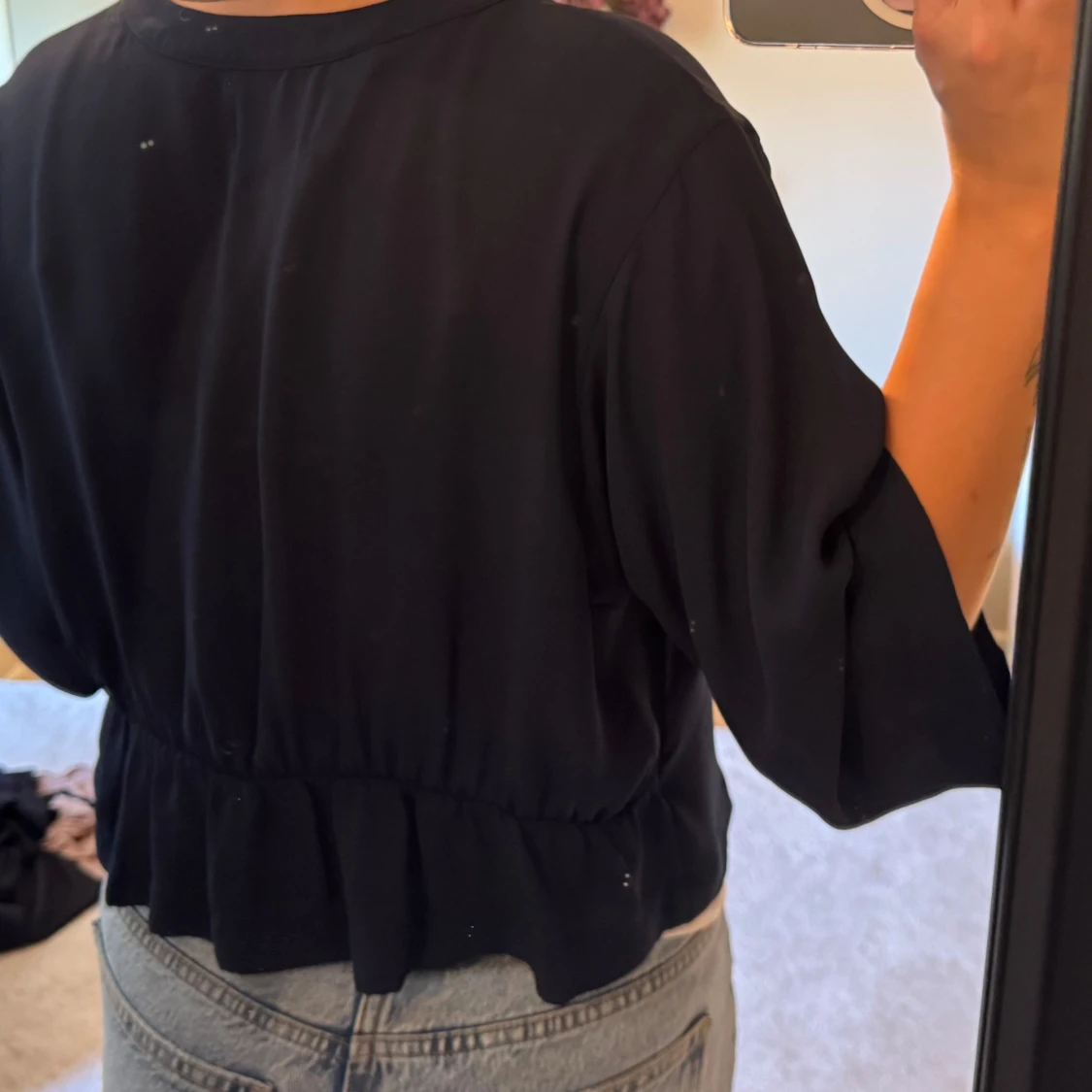 Marin blå bolerotopp - 1