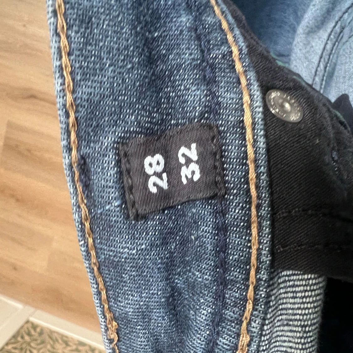 Blå jeans från Jack & Jones Regular Clark - 4