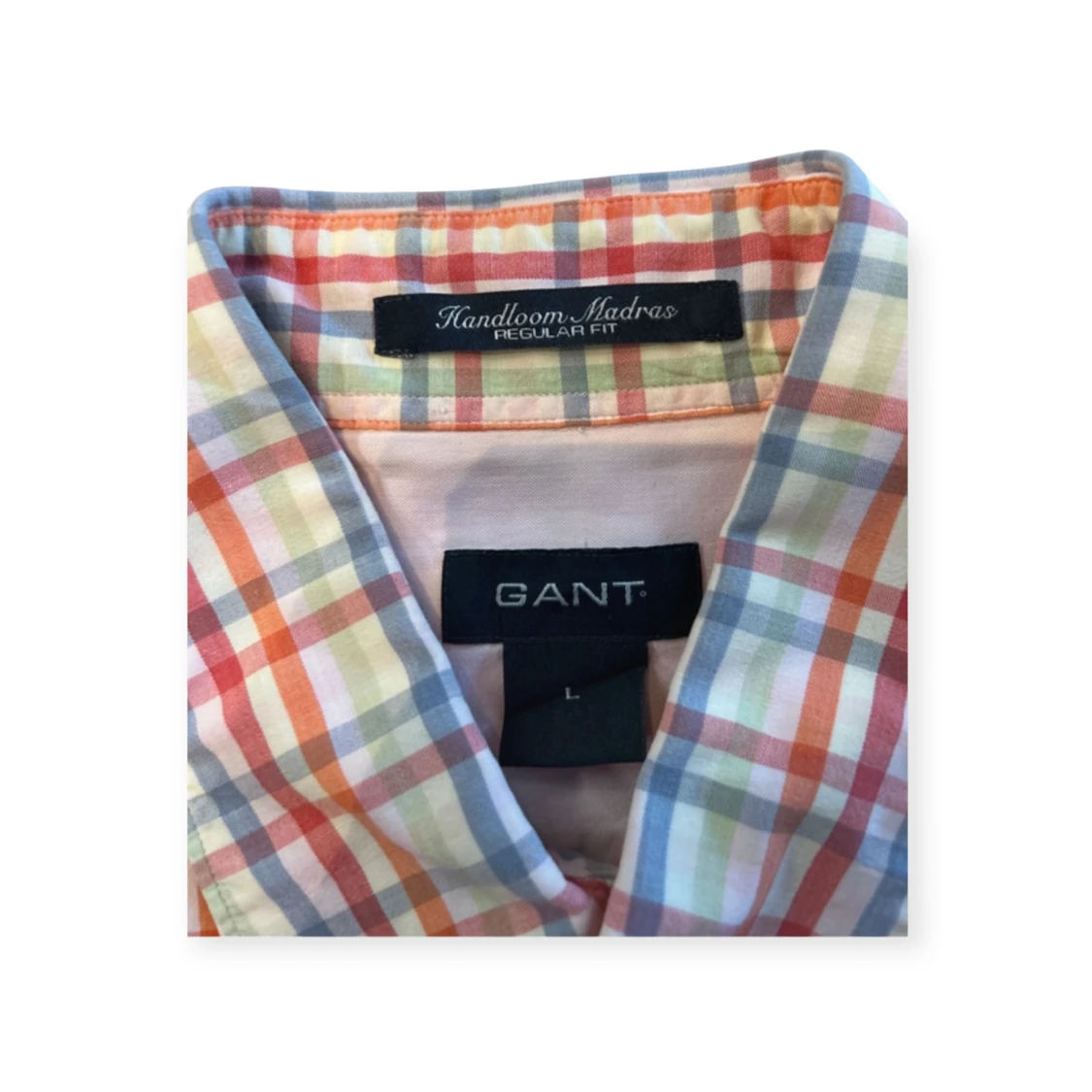 Rutig kortärmad skjorta från GANT - 3