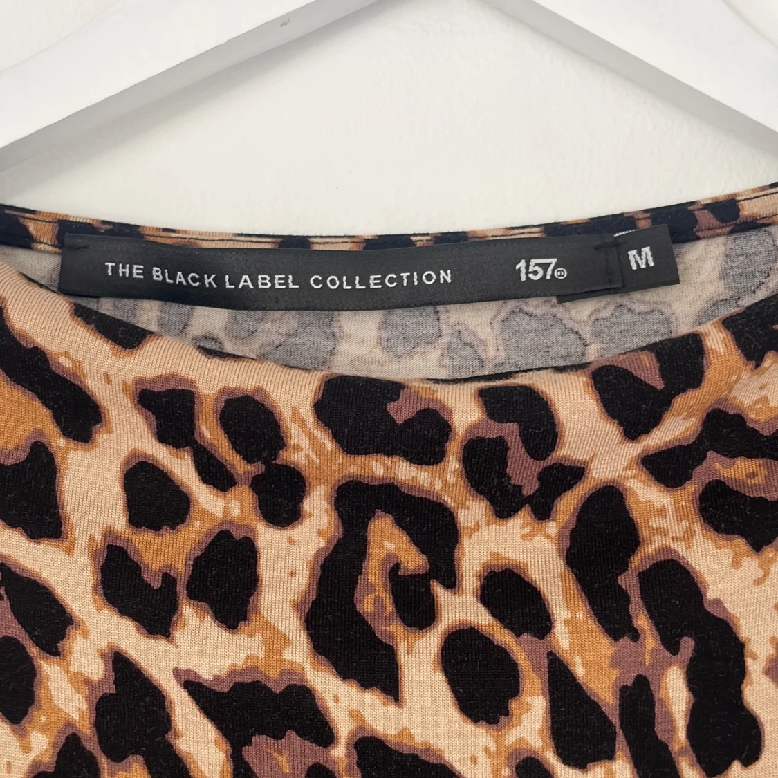 Leopardmönstrad topp - 1