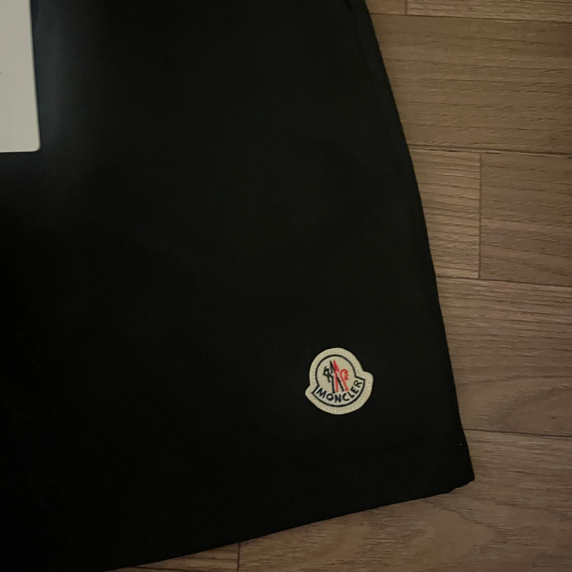 Svarta shorts f med snörning - 1