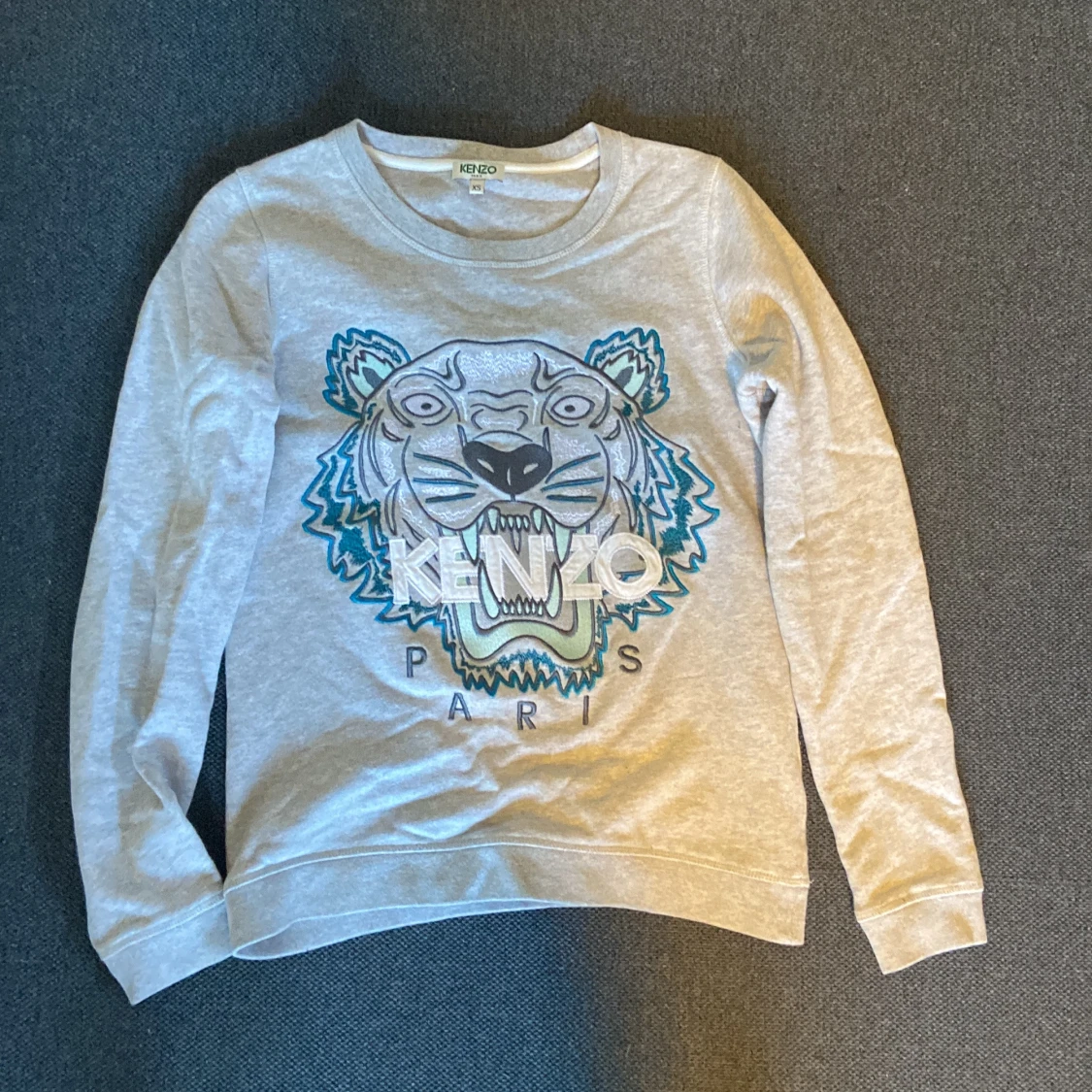 Grå Kenzo sweatshirt med tigertryck - 3