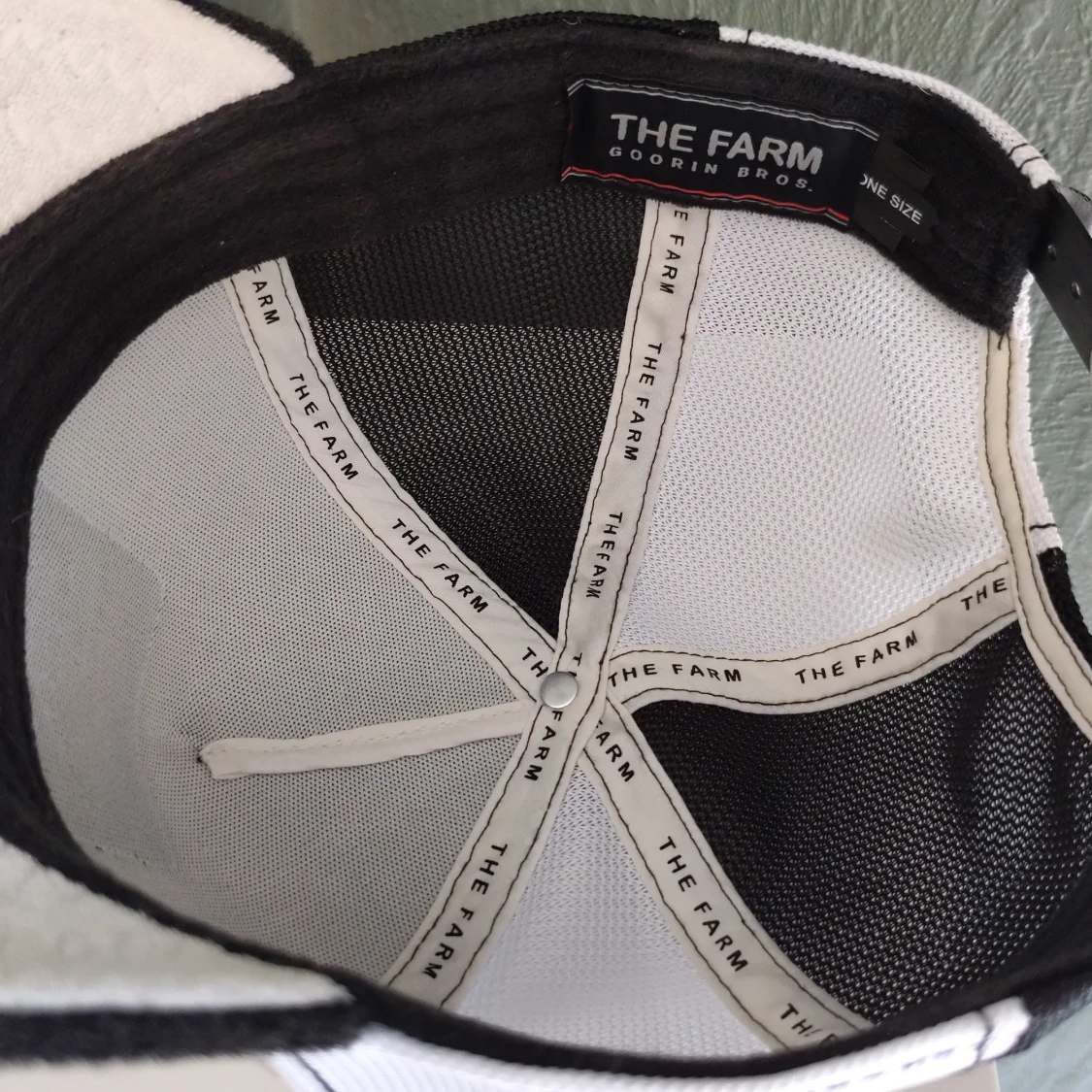 Svartvit keps från Goorin Bros The Farm - 2