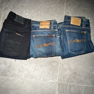 Nudie jeans 3 st  - 500kr 