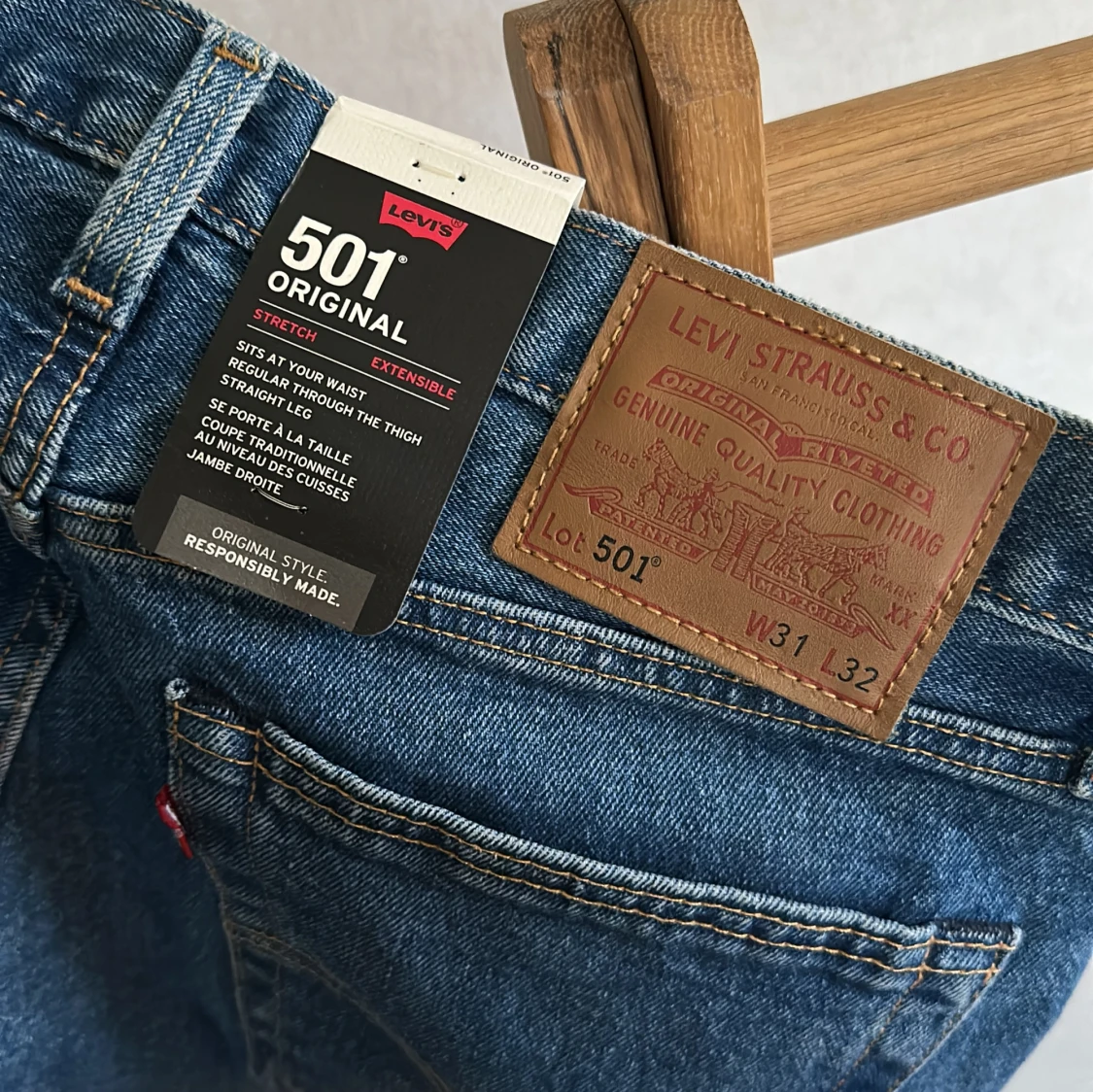 Levi's 501 Original jeans blå - 2