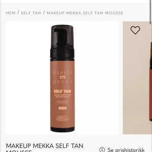 Makeup Mekka Self Tan Mousse - Tre oanvända brun utan sol. Makeup Mekka Self Tan Mousse är en brun-utan-sol mousse som ger en jämn och naturlig solbränna. Produkten kommer i en praktisk pumpflaska och är lätt att applicera. Perfekt för att uppnå en solkysst look utan att utsätta huden för solens skadliga strålar. 