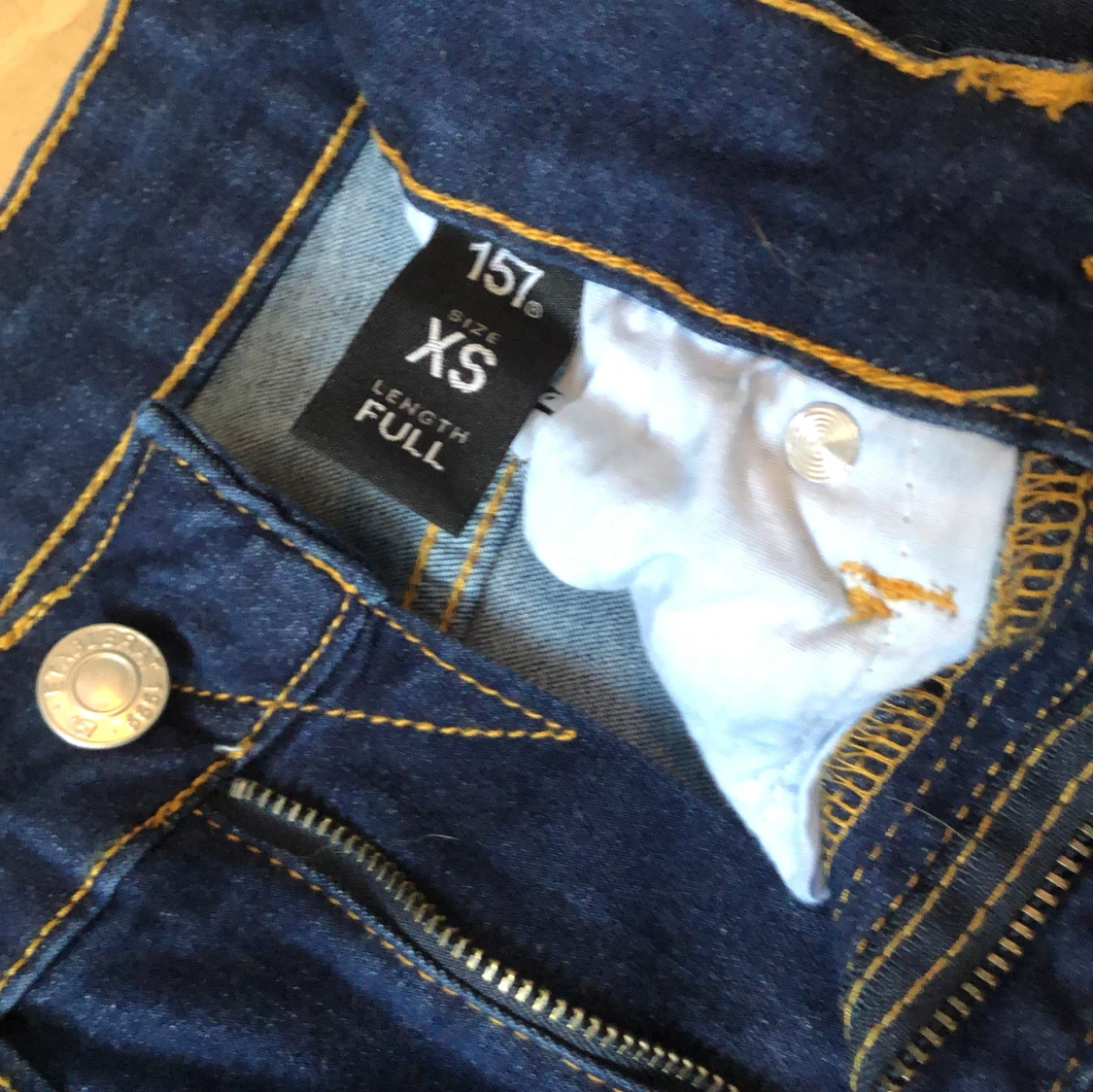 Mörkblå jeans från 157 - 2