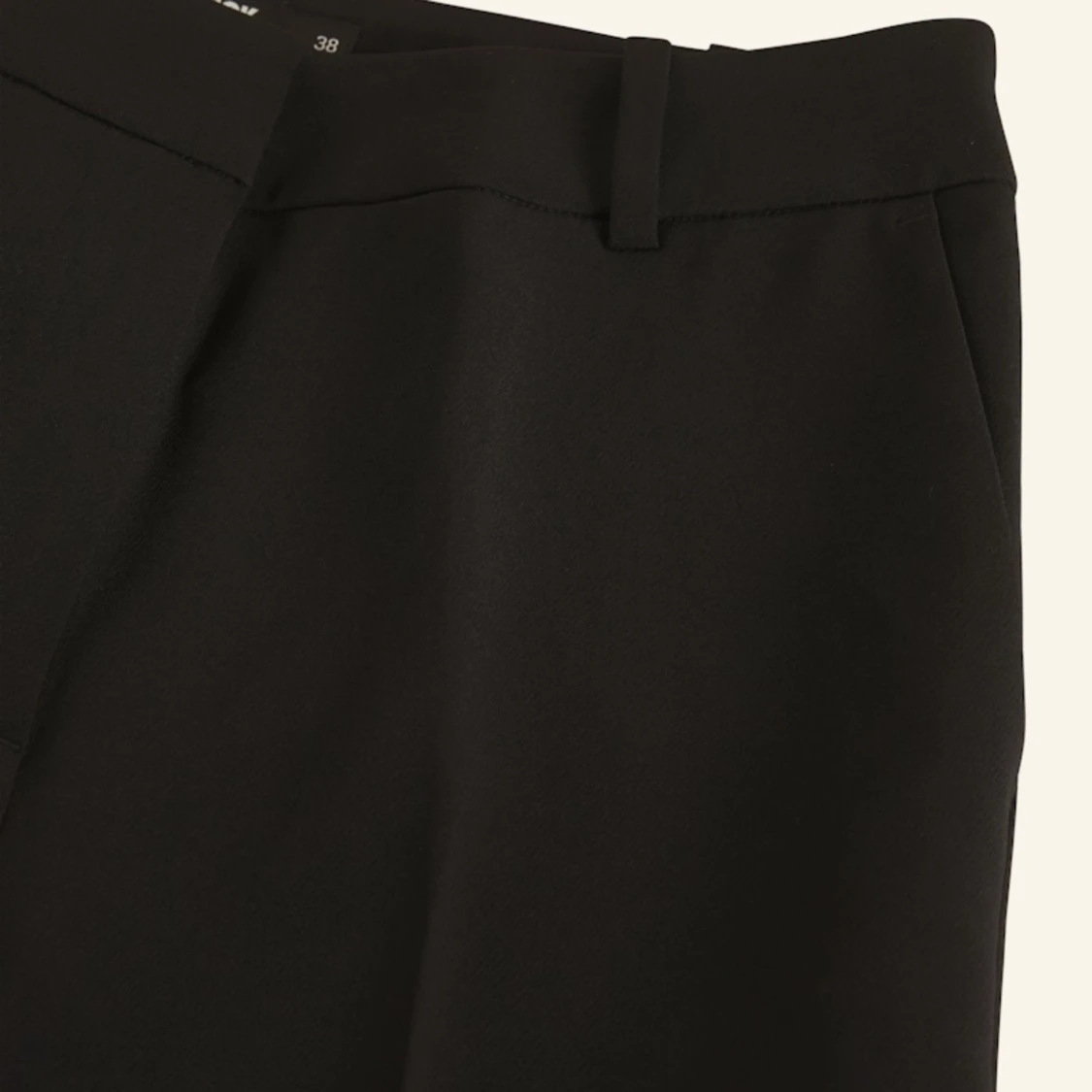 Lågmidjade kostymbyxor - 1