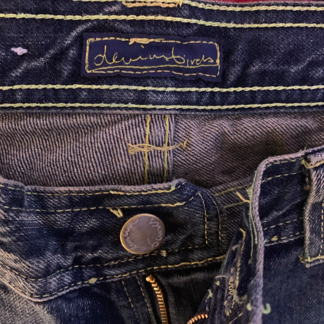 Lågmidjade bootcut jeans  - 2