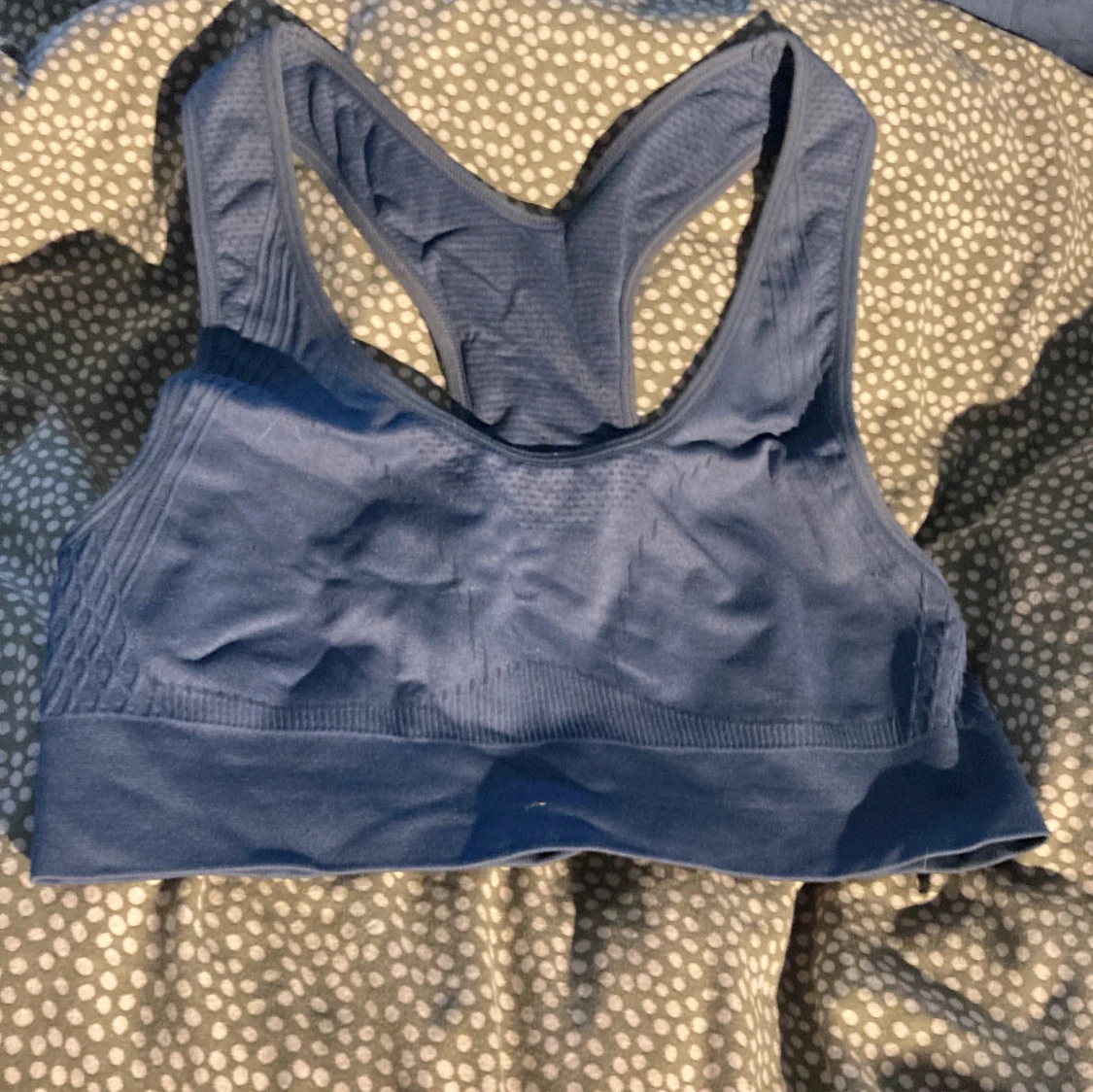 Blå gym/tränings set