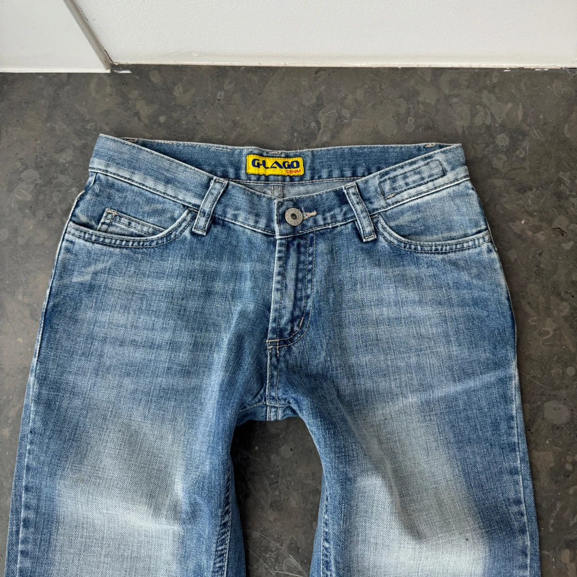 Lågmidjade jeans  - 1