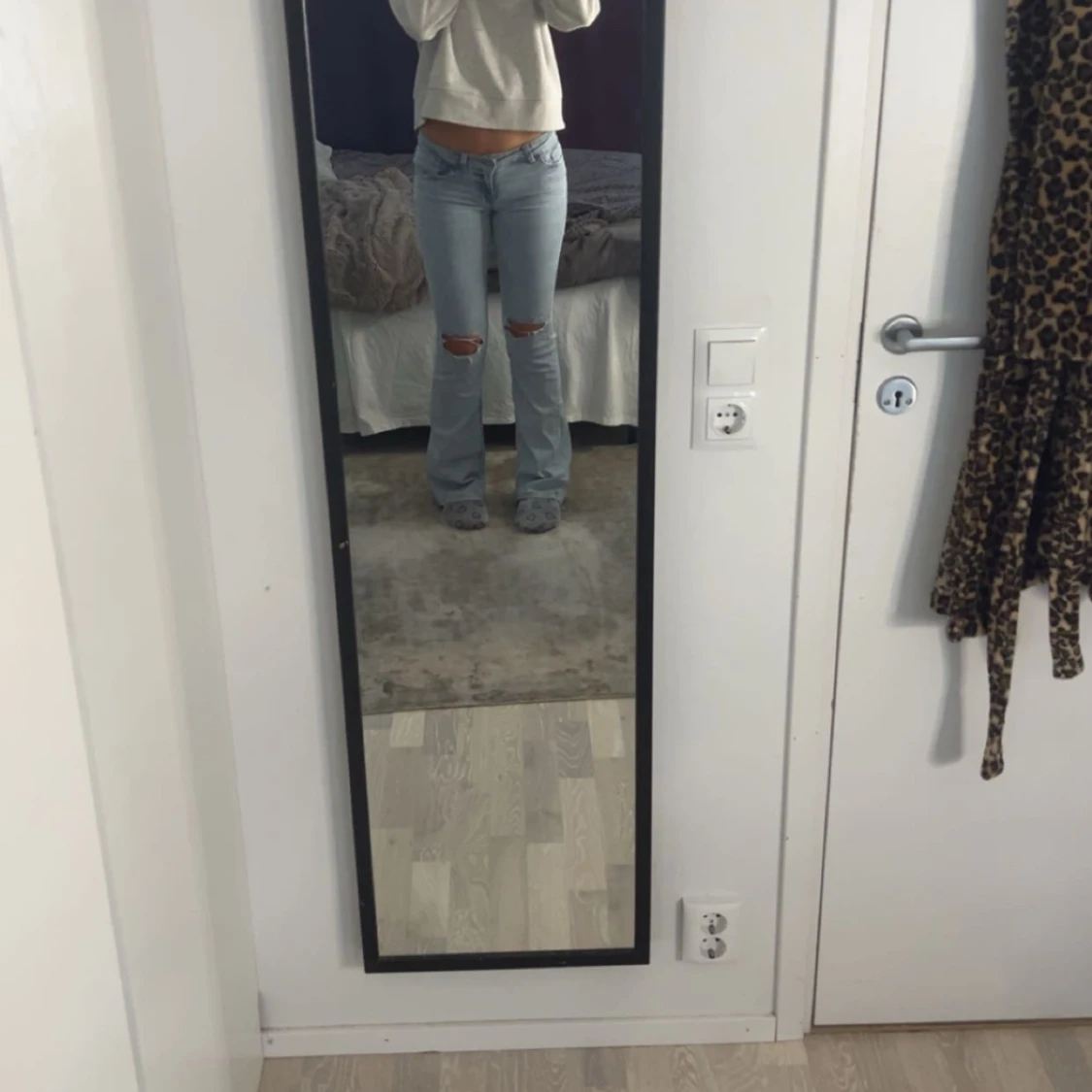 Lågmidjade jeans  - 1