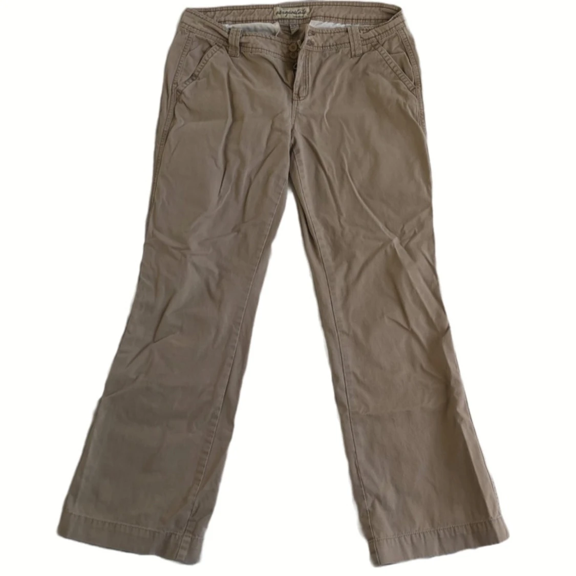 Beige y2k byxor från Aeropostale