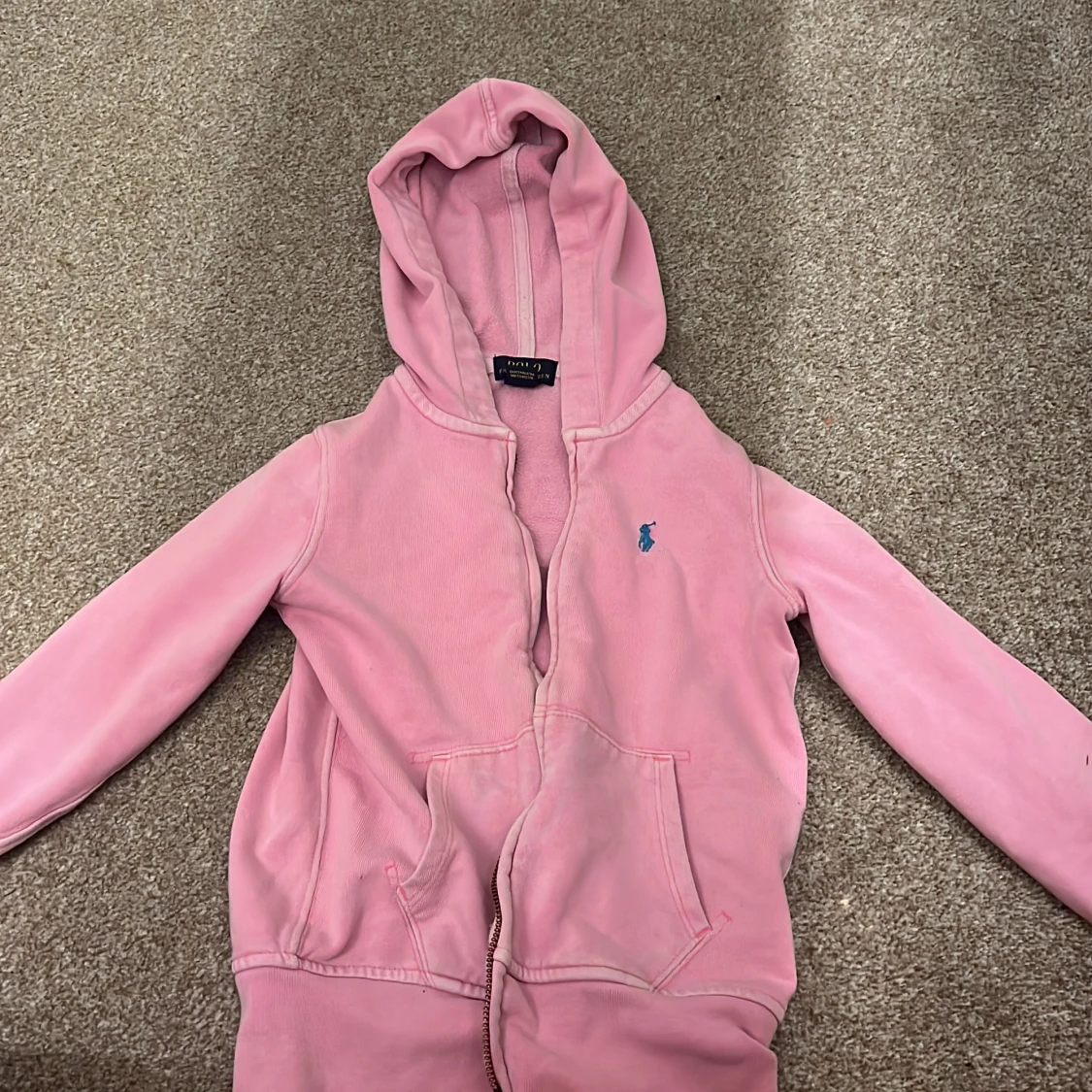 Rosa hoodie från Ralph Lauren
