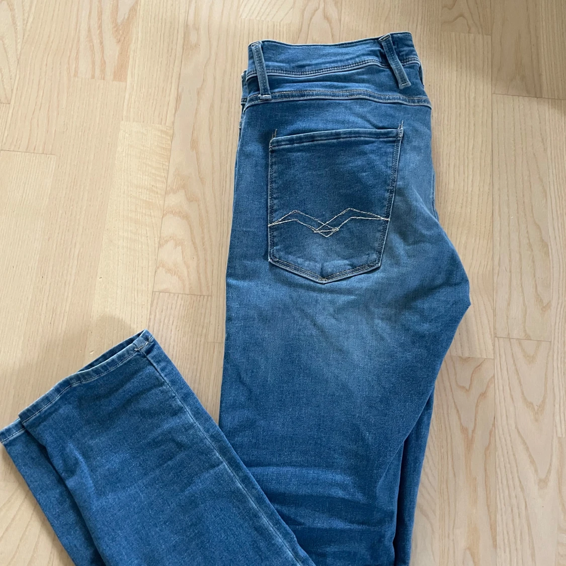 Blå Replay Hyperflex Anbass jeans - 2