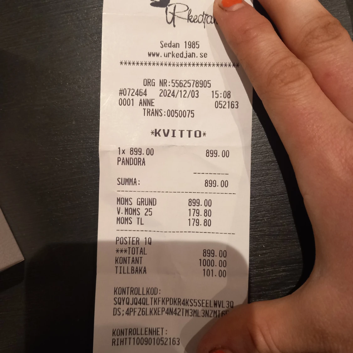 Silverring med hjärta från Pandora - 2