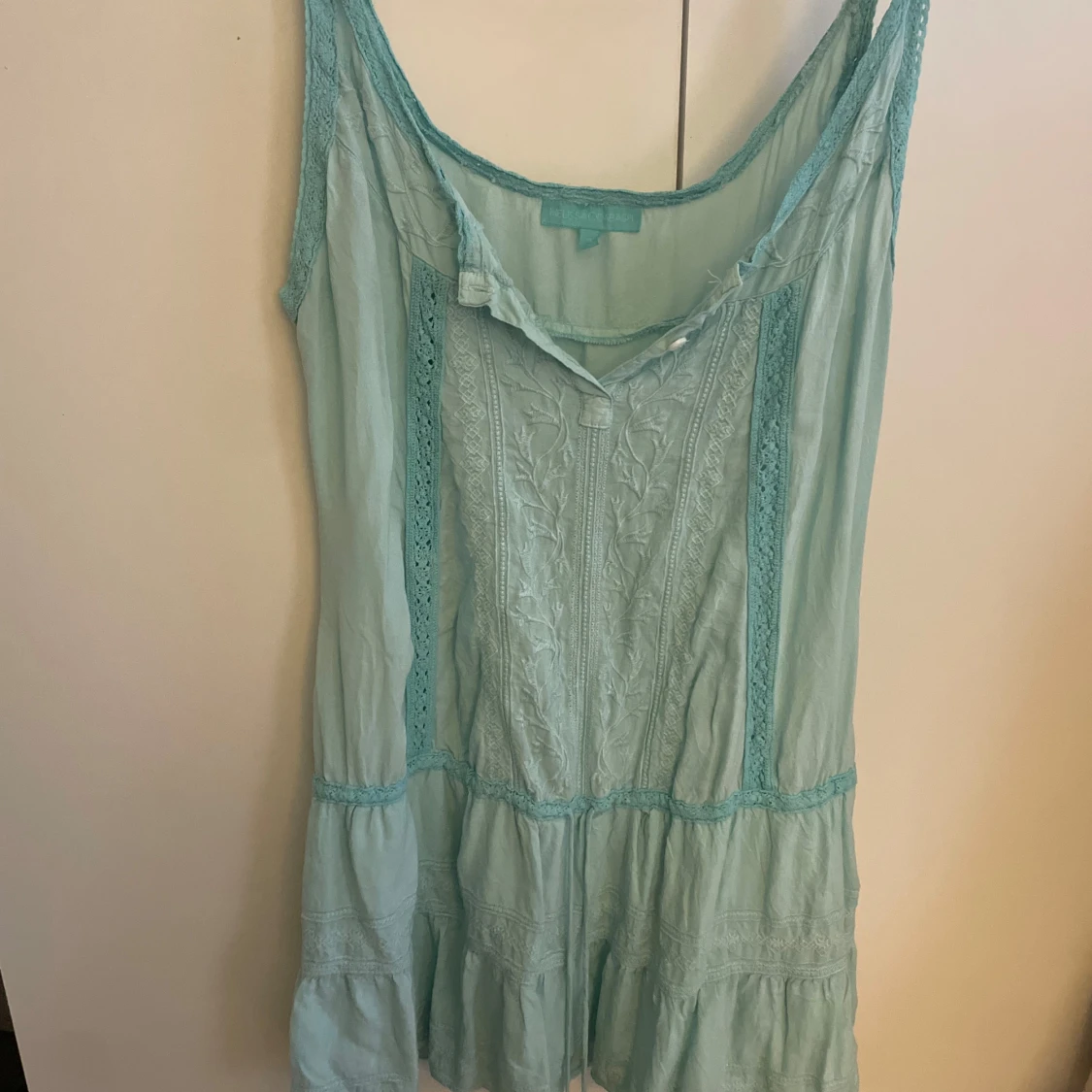 Ljusblå klänning från Melissa Odabash - 1