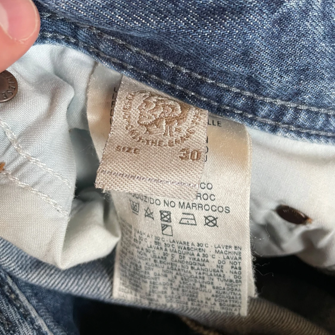Diesel Larkee blå jeans straight fit - 4