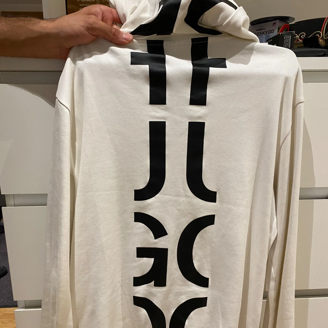 Vit zip-hoodie från Hugo Boss - 1