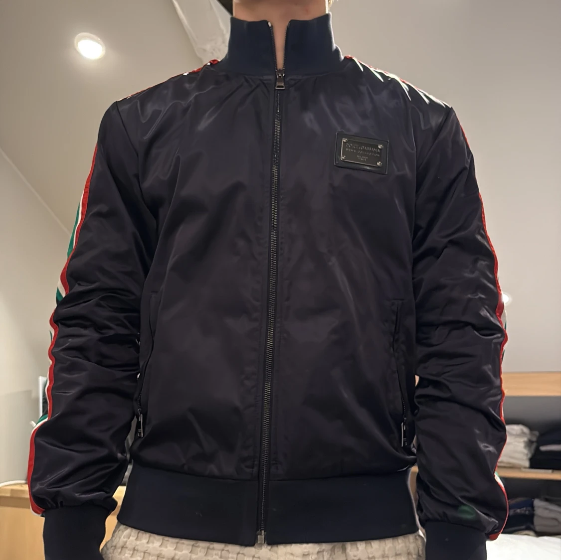 Svart bomberjacka Dolce & Gabbana