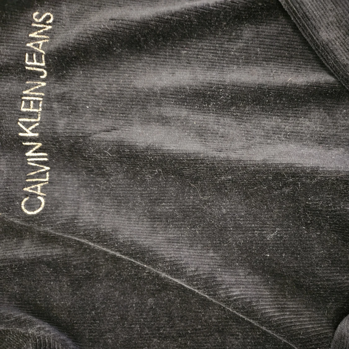Svart manchesterhoodie Calvin Klein Jeans - 4