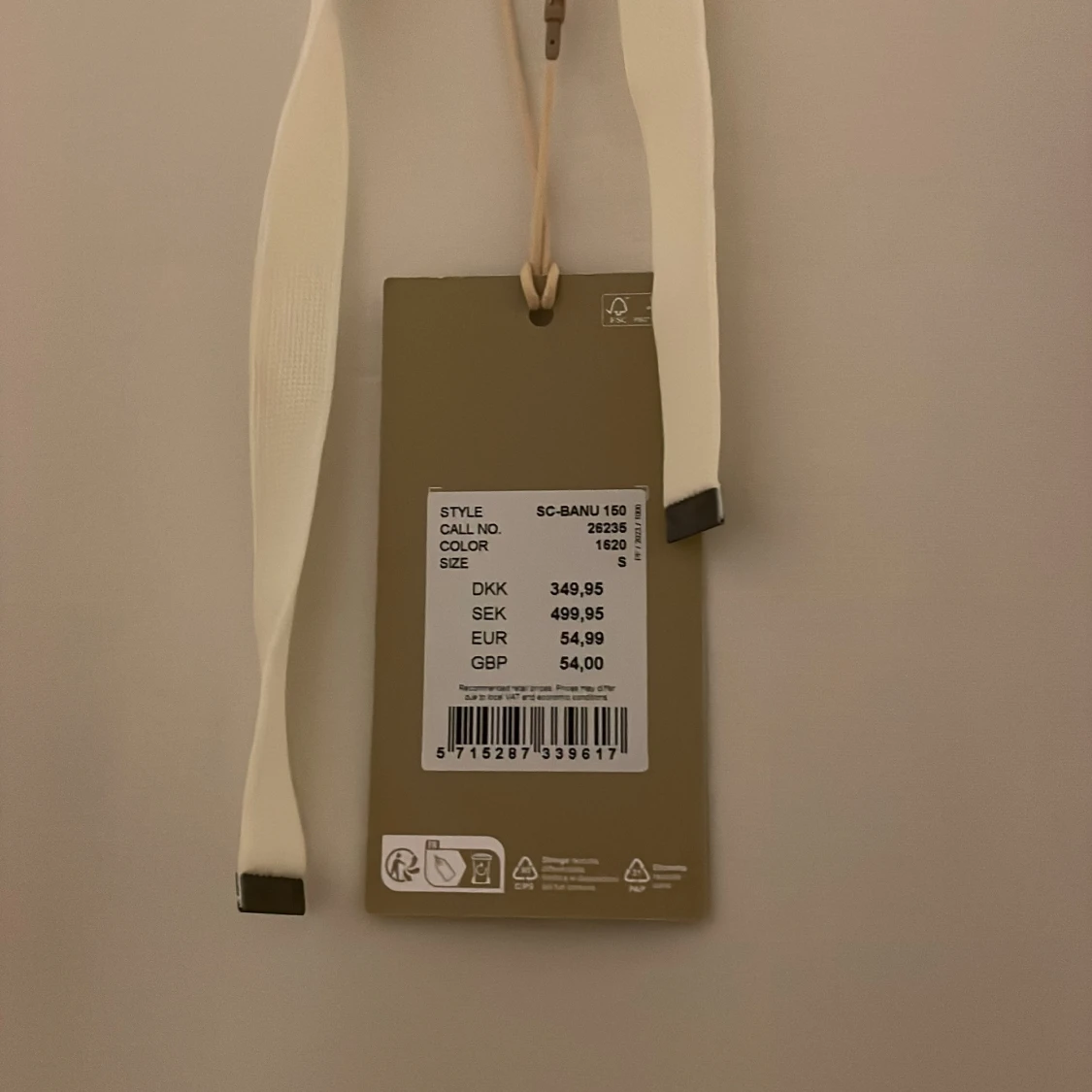 Beige hoodie från Soyaconcept S - 2