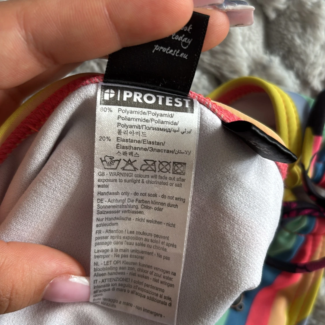 Randig bikiniunderdel från Protest - 3