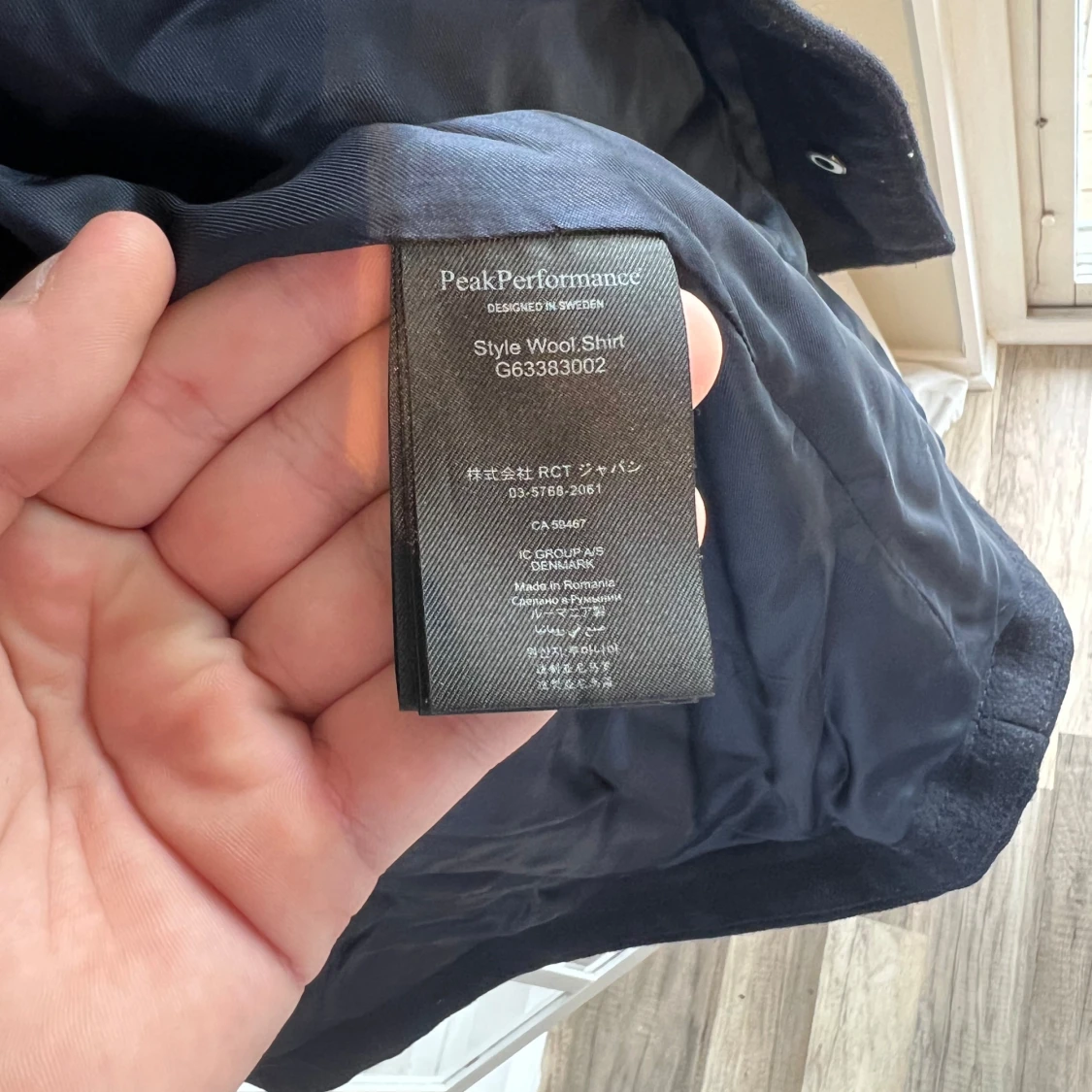 Navy ulljacka från Peak Performance - 3