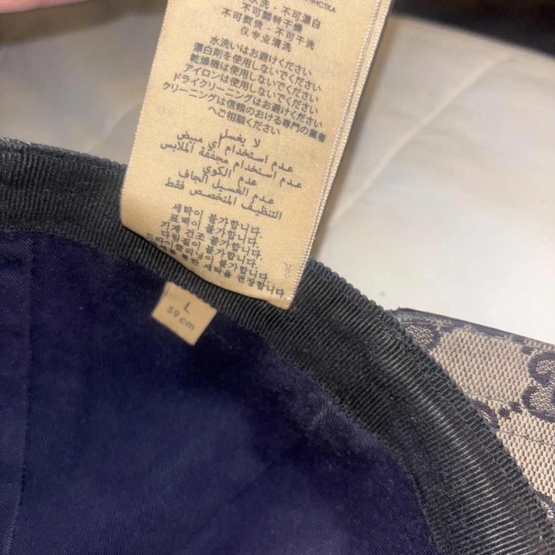 Original GG Canvas keps, Str L - 2