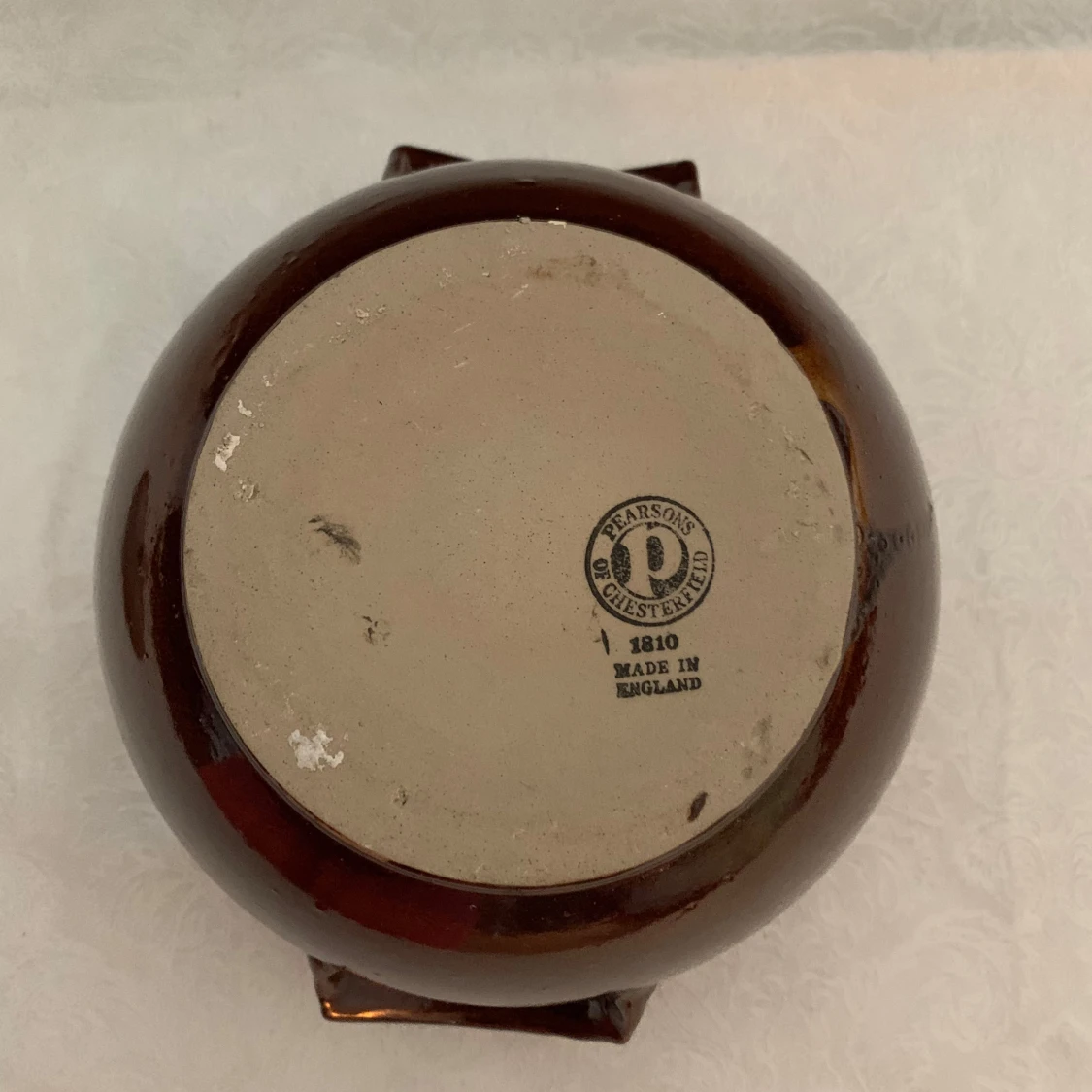  Keramikkruka med lock från Pearsons of Chesterfield - 3