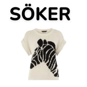 Stickad zebramönstrad tröja - Söker denna tröja från Dorothy perkins!!! Gärna i M ❤️❤️❤️